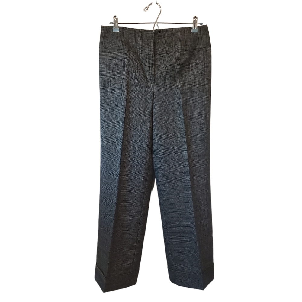 Jones New York Women's Dress Pants. Size 4 Black 80% Wool 18% Polyester 2% Nylon